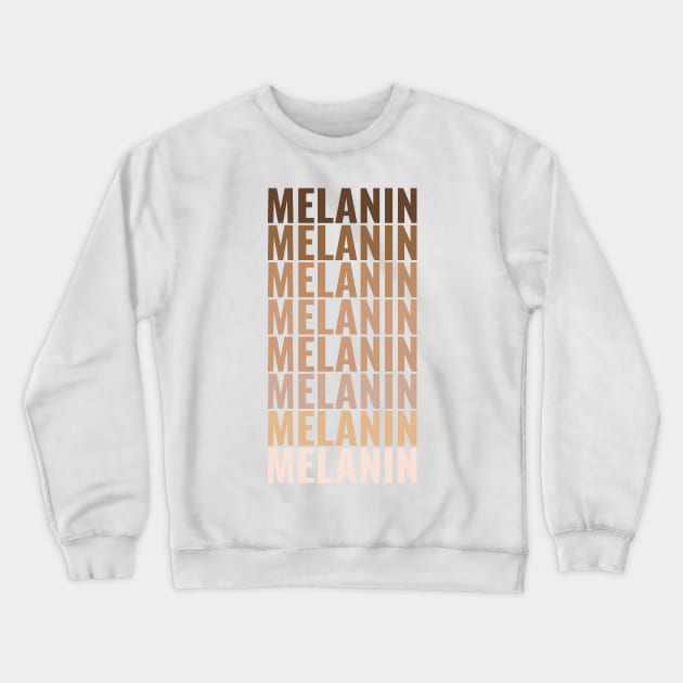 melanin Crewneck Sweatshirt by Tamie